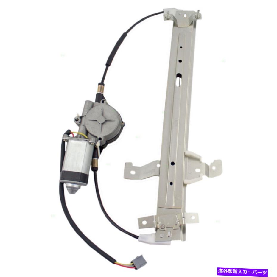 Window Regulator モーターフィット90-93リンカーンタウンカーを備えた助手席フロントパワーウィンドウレギュレーター Passenger Front Power Window Regulator with Motor fits 90-93 Lincoln Town Car【並行輸入品】