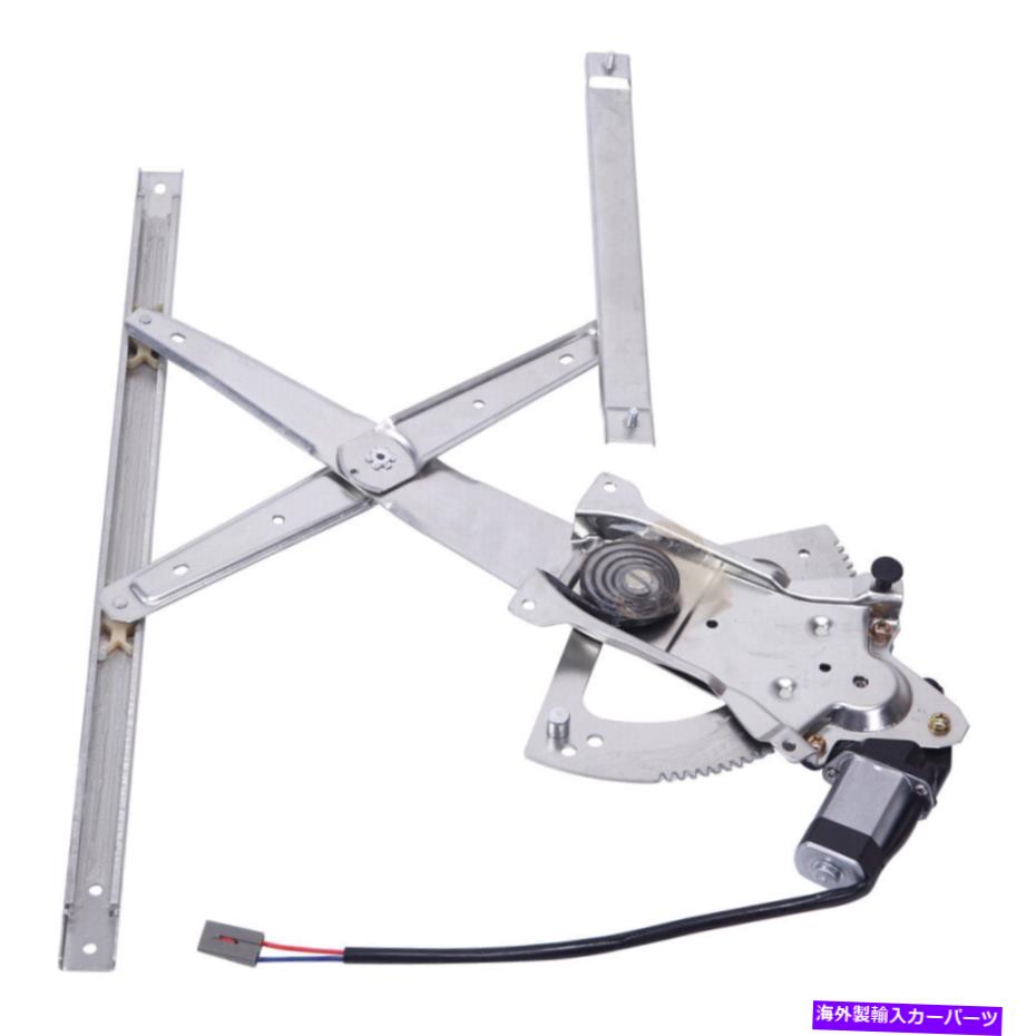 Window Regulator 91-05 Ford /91-94 Mazda 97-01 Mのモーターを備えたフロント左のパワーウィンドウレギュレーター Front Left Power Window Regulator with Motor for 91-05 Ford /91-94 Mazda 97-01 M【並行輸入品】