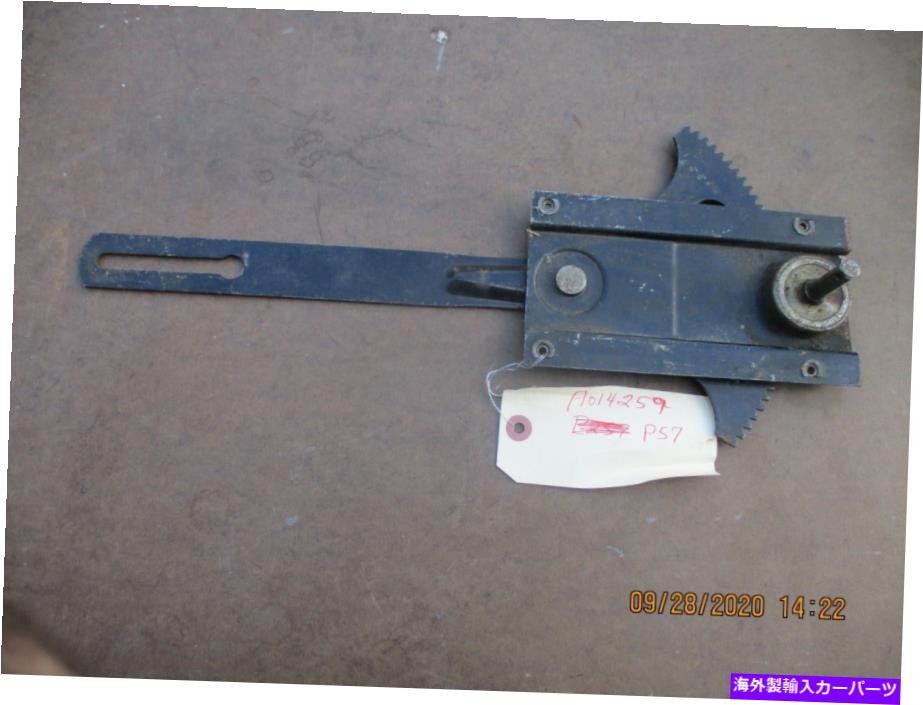 Window Regulator Window Regulator 1937 1938 1939 1941 1942 Chrysler、Dodge、Plymouth、Desoto -P57 WINDOW REGULATOR 1937 1938 1939 1941 1942 Chrysler, Dodge, Plymouth, DeSoto -P57【並行輸入品】 42,543円