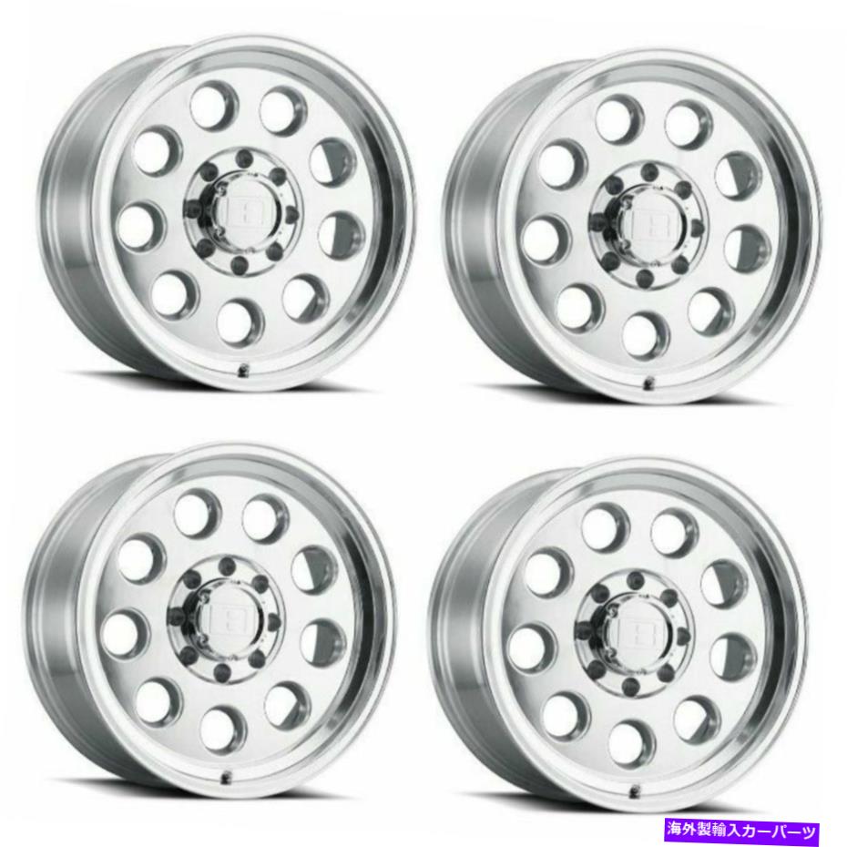 ホイール　４本セット セット4 18 "レベル8ハーラー18x9洗練された5x5ジープトラックホイール0mm 5ラグリム Set 4 18" Level 8 Hauler 18x9 Polished 5x5 For Jeep Truck Wheels 0mm 5 Lug Rims【並行輸入品】｜Us Custom Parts Shop USDM
