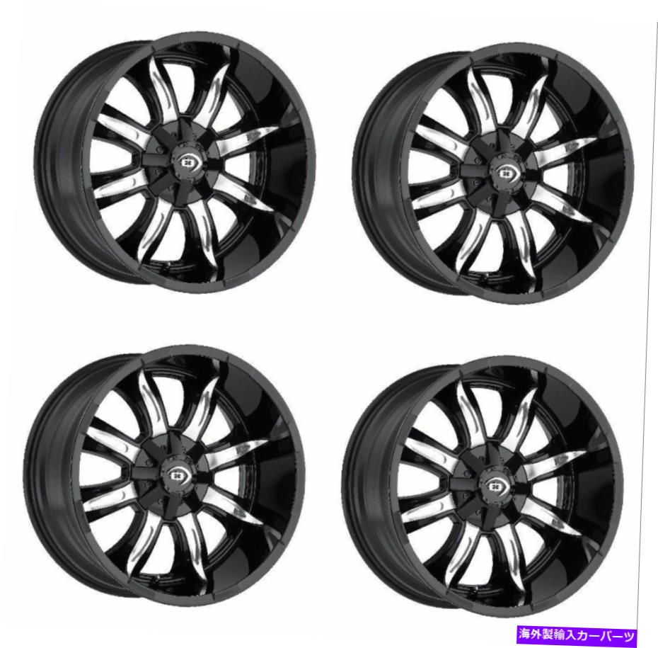 ホイール　４本セット セット4 17 "ビジョン423マニックグロスブラック機械加工フェイスホイール17x9 6x135リム12mm Set 4 17" Vision 423 Manic Gloss Black Machined Face Wheels 17x9 6x135 Rims 12mm【並行輸入品】｜Us Custom Parts Shop USDM