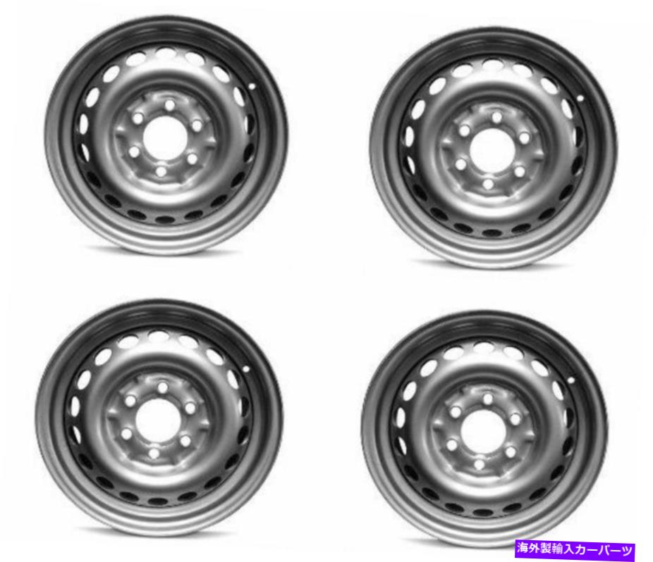 ホイール 4本セット セット4 16 "シルバースチールホイールフィット14-19メルセデススプリンターバン16x6.5 6x130 +54mm Set 4 16" Silver Steel Wheel Fits 14-19 Mercedes Sprinter Van 16x6.5 6x130 +54mm【並行輸入品】|Us Custom Parts Shop USDM