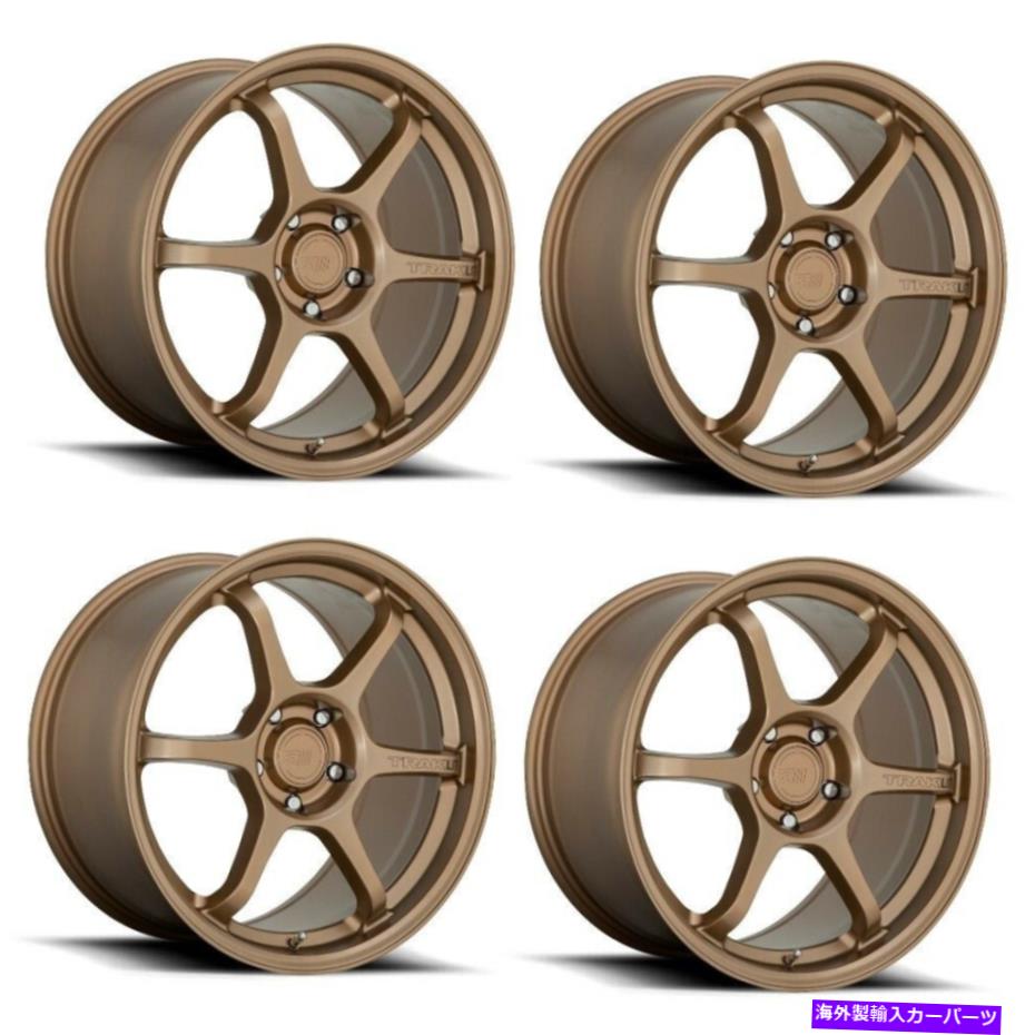 ホイール 4本セット セット4 18 "Motegi MR145 Traklite 3.0マットブロンズ18x8.5 5x4.25ホイール42mmリム Set 4 18" Motegi MR145 TRAKLITE 3.0 Matte Bronze 18x8.5 5X4.25 Wheels 42mm Rim【並行輸入品】|Us Custom Parts Shop USDM