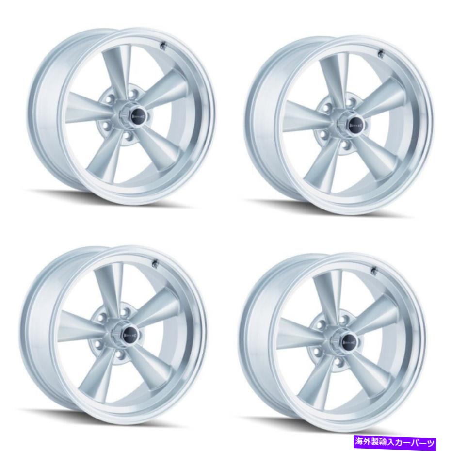 ホイール　４本セット セット4 17 "リドラー675シルバー/機械加工リップホイール17x8 5x4.75リム0mm Set 4 17" Ridler 675 Silver/Machined Lip Wheels 17x8 5x4.75 Rims 0mm【並行輸入品】｜Us Custom Parts Shop USDM