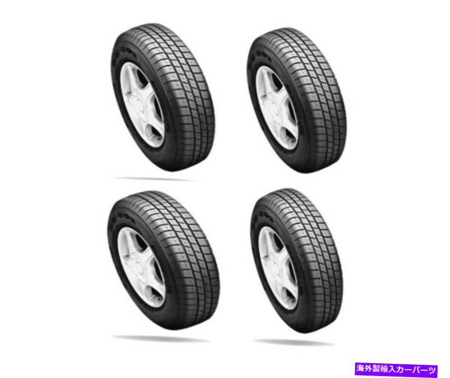 ホイール　４本セット セット4 165/80R15 NEXEN SB802 87Tタイヤ1658015標準ツーリングオールシーズン Set 4 165/80R15 Nexen SB802 87T Tires 1658015 Standard Touring All Season【並行輸入品】｜Us Custom Parts Shop USDM