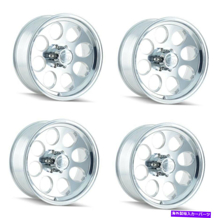 ホイール　４本セット セット4 18 "イオン171ポリッシュホイール18x9 8x6.5 for chevy gmc ram truck rims 0mm Set 4 18" Ion 171 Polished Wheels 18x9 8x6.5 For Chevy GMC RAM Truck Rims 0mm【並行輸入品】｜Us Custom Parts Shop USDM