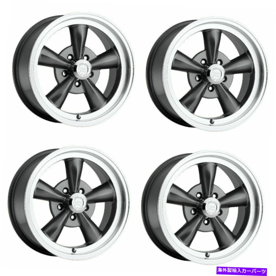 ホイール 4本セット セット4 17 "ビジョンマッスル141H伝説ガンメタル機械加工リップホイール17x8 5x5 0mm Set 4 17" Vision Muscle 141H Legend Gunmetal Machined Lip Wheels 17x8 5x5 0mm【並行輸入品】|Us Custom Parts Shop USDM