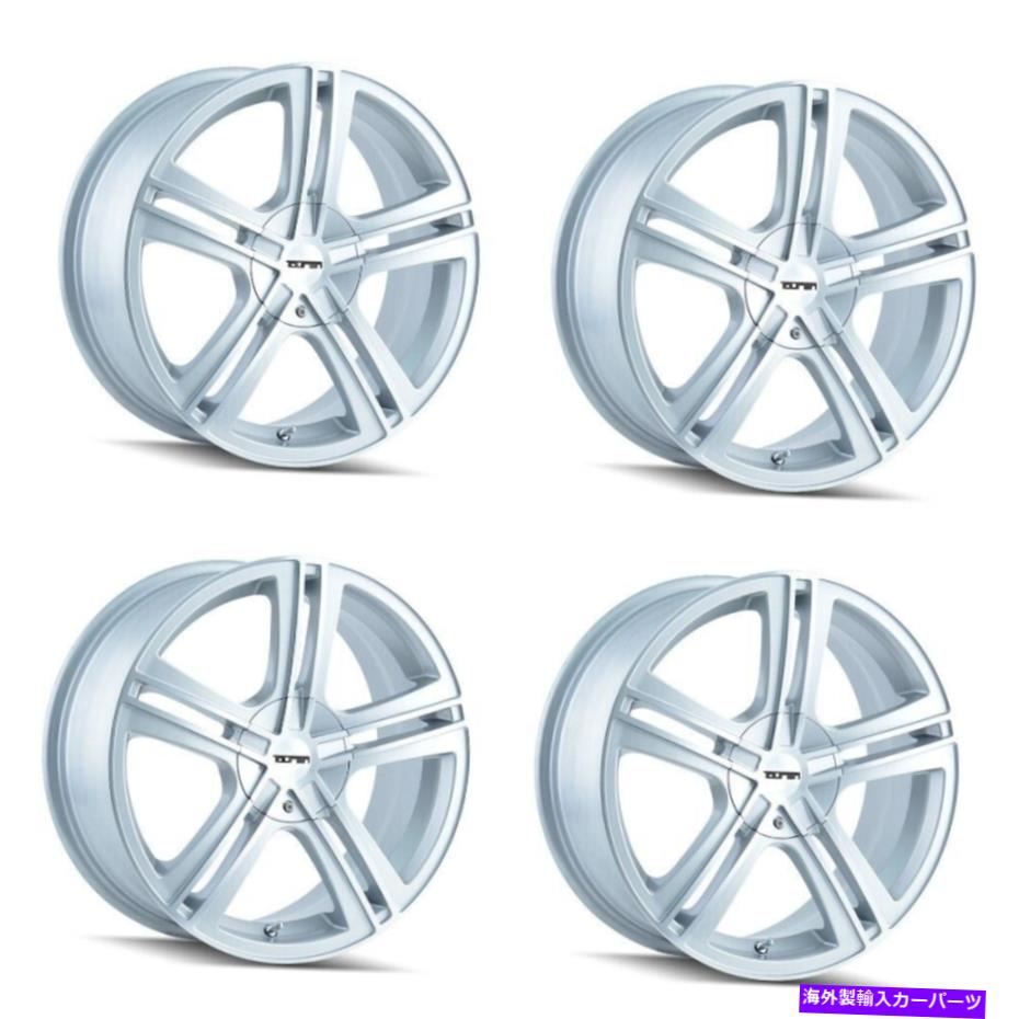 ホイール 4本セット セット4 18 "Touren TR62 Hypersiver/Machined Face&Lip 18x7.5 5x112/5x120 40mm Set 4 18" Touren TR62 Hypersilver/Machined Face & Lip 18x7.5 5x112/5x120 40mm【並行輸入品】|Us Custom Parts Shop USDM