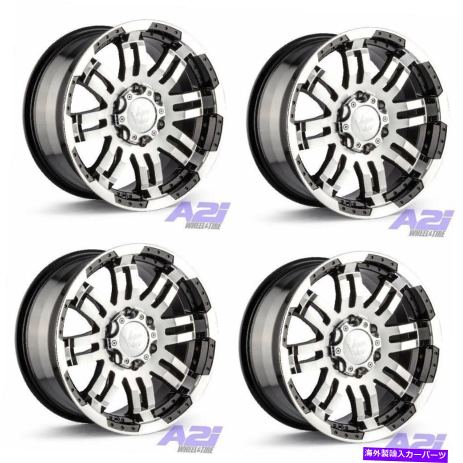 ホイール　４本セット セット4 18 "Vision 375 Warrior Gloss Black Machined Face Wheels 18x8.5 6x5.5 18mm Set 4 18" Vision 375 Warrior Gloss Black Machined Face Wheels 18x8.5 6x5.5 18mm【並行輸入品】｜Us Custom Parts Shop USDM 280,814円