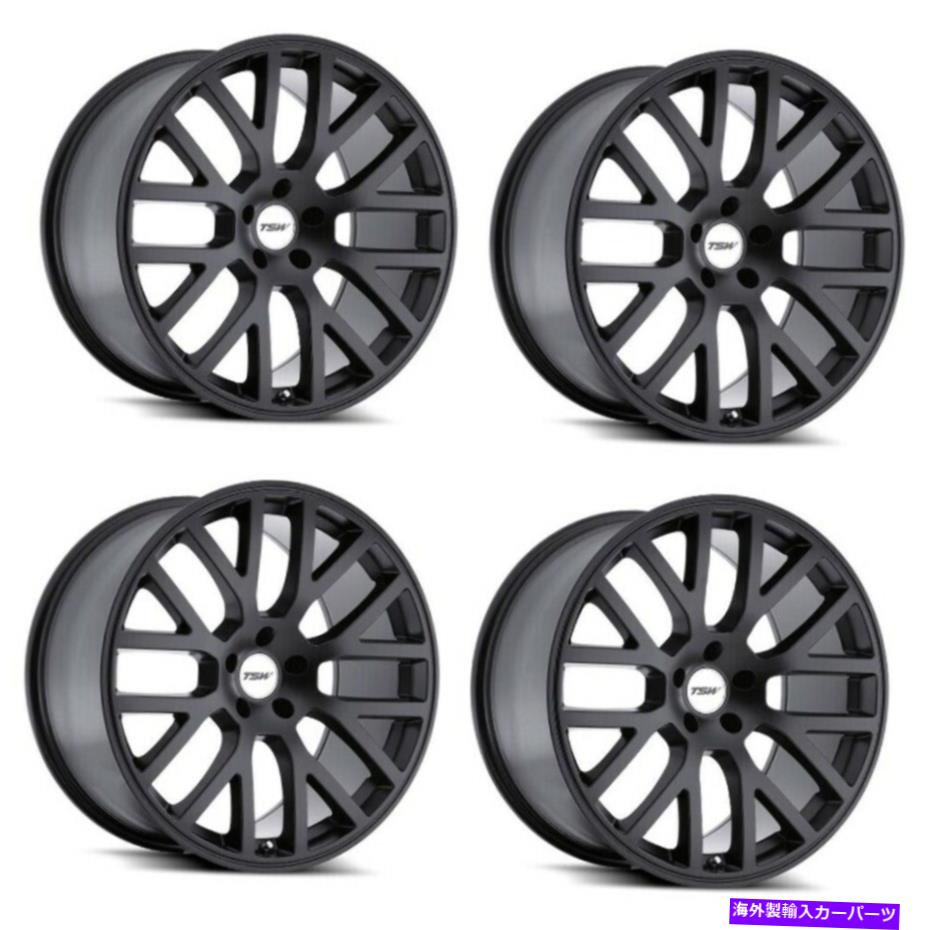 ホイール　４本セット セット4 18 "TSWドニントンマットブラック18x9.5 5x4.5ホイール40mmトラックSUVリム Set 4 18" TSW Donington Matte Black 18x9.5 5x4.5 Wheels 40mm Truck SUV Rims【並行輸入品】｜Us Custom Parts Shop USDM