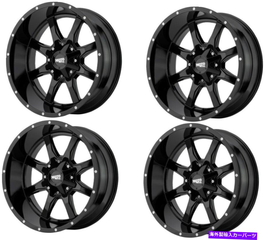 ホイール　４本セット セット4 16 "Moto Metal Mo970 16x7 5x160光沢ブラックトラックホイール +42mm Set 4 16" Moto Metal MO970 16x7 5x160 Gloss Black Truck Wheels +42mm【並行輸入品】｜Us Custom Parts Shop USDM
