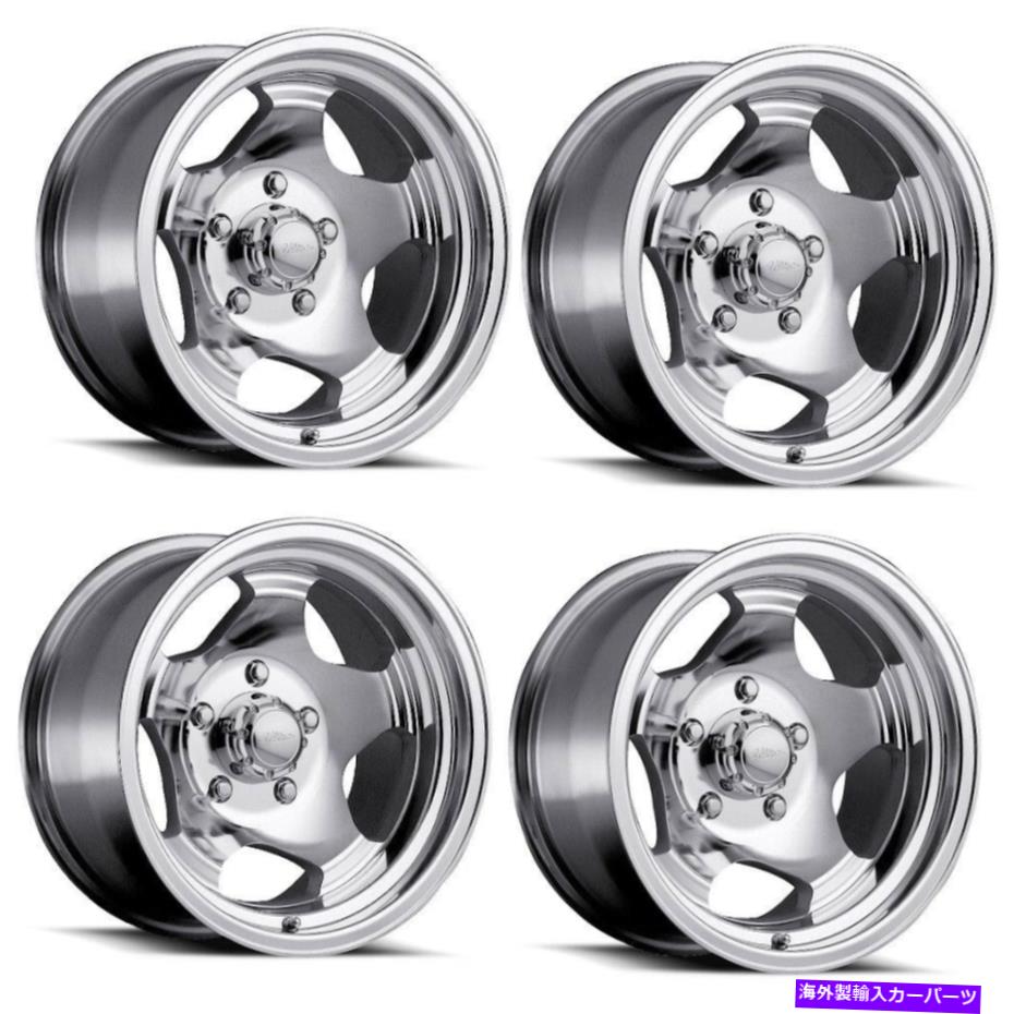 ホイール　４本セット セット4 15 "ウルトラ50K 15x7 5x5.5クリアコートホイールで機械加工-6mmトラックリム Set 4 15" Ultra 50K 15x7 5x5.5 Machined with Clear Coat Wheels -6mm Truck Rims【並行輸入品】｜Us Custom Parts Shop USDM