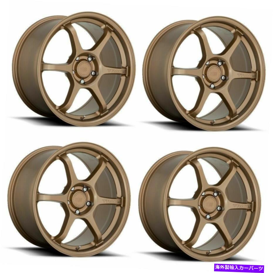 ホイール　４本セット セット4 18 "Motegi Racing MR145 Traklite 3.0 18x8.5マットブロンズ5x120ホイール35mm Set 4 18" Motegi Racing MR145 Traklite 3.0 18x8.5 Matte Bronze 5x120 Wheels 35mm【並行輸入品】｜Us Custom Parts Shop USDM