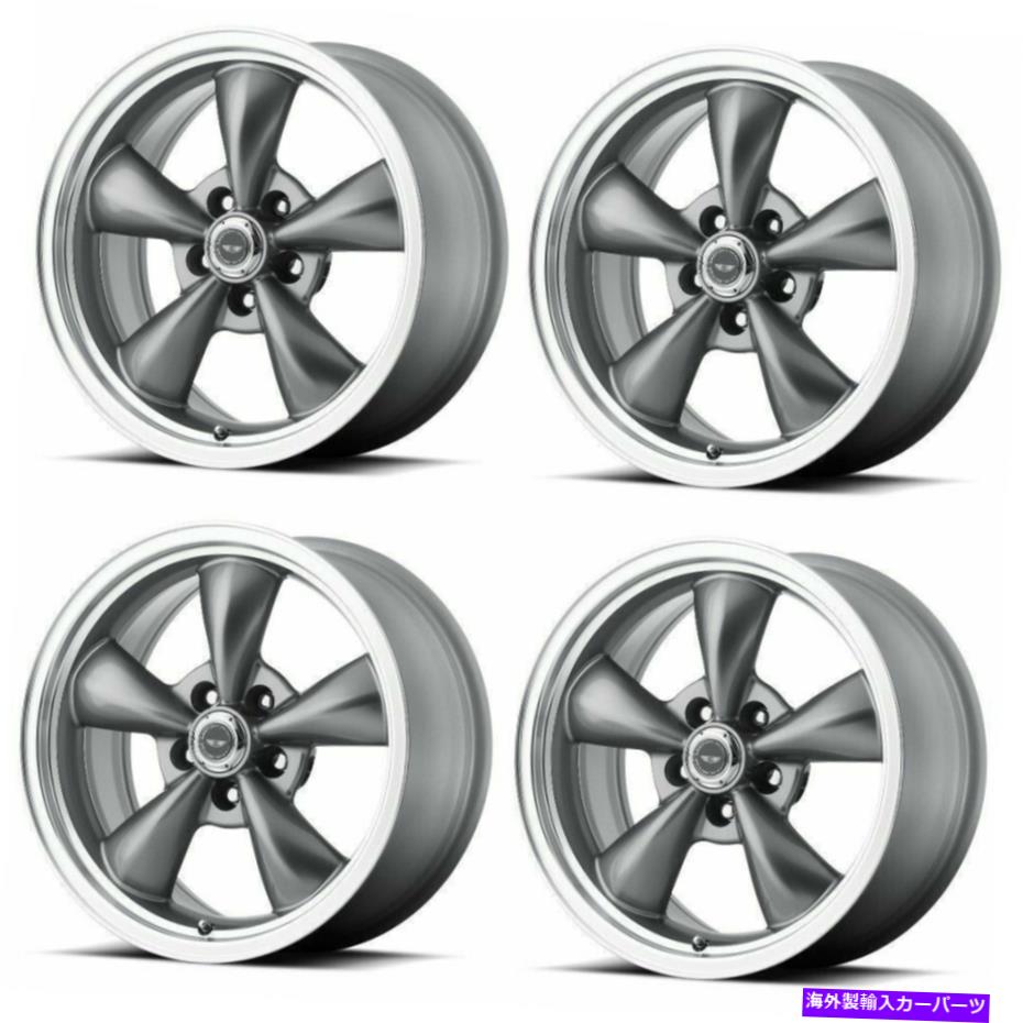 ホイール 4本セット セット4 17 "American Racing Torq Thrust M AR105 17x7.5 5x110 45mm無煙炭リム Set 4 17" American Racing Torq Thrust M AR105 17x7.5 5x110 45mm Anthracite Rims【並行輸入品】|Us Custom Parts Shop USDM