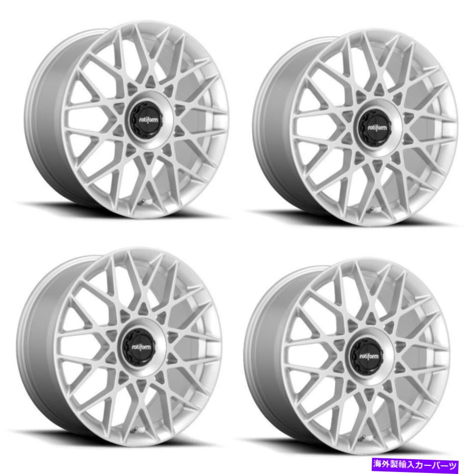 ホイール　４本セット セット4 19 "ROTIFORM 1PC R167 BLQ-Cシルバー19x8.5 5x112ホイール35mmリム5ラグ Set 4 19" Rotiform 1PC R167 BLQ-C Silver 19x8.5 5x112 Wheels 35mm Rim 5 Lug【並行輸入品】｜Us Custom Parts Shop USDM 347,391円
