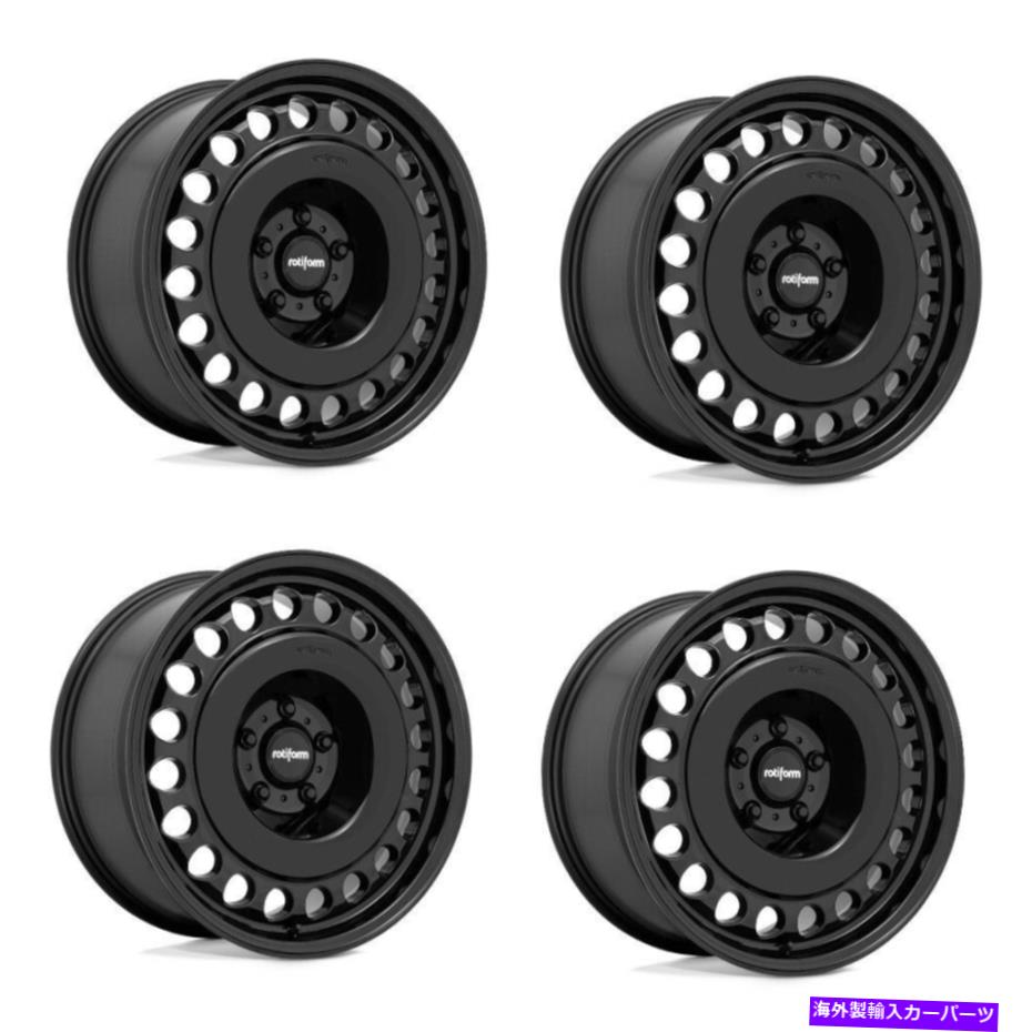 ホイール 4本セット セット4 18 "ROTIFORM 1PC R191 STL GLOSS BLACK 18X9 6x135ホイール18mmリム Set 4 18" Rotiform 1PC R191 STL Gloss Black 18x9 6X135 Wheels 18mm Rim【並行輸入品】|Us Custom Parts Shop USDM