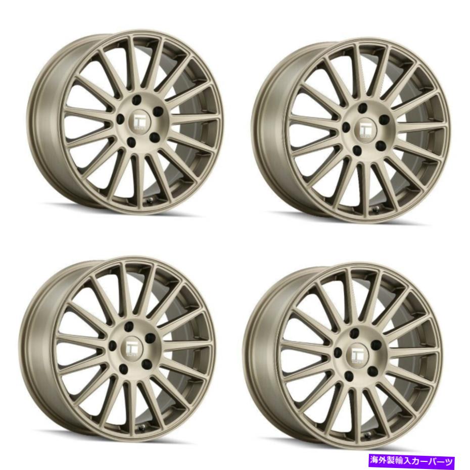 ホイール　４本セット セット4 22 "Touren TR92マットゴールドホイール22x10.5 5x112リム32mm Set 4 22" Touren TR92 Matte Gold Wheels 22x10.5 5x112 Rims 32mm【並行輸入品】｜Us Custom Parts Shop USDM