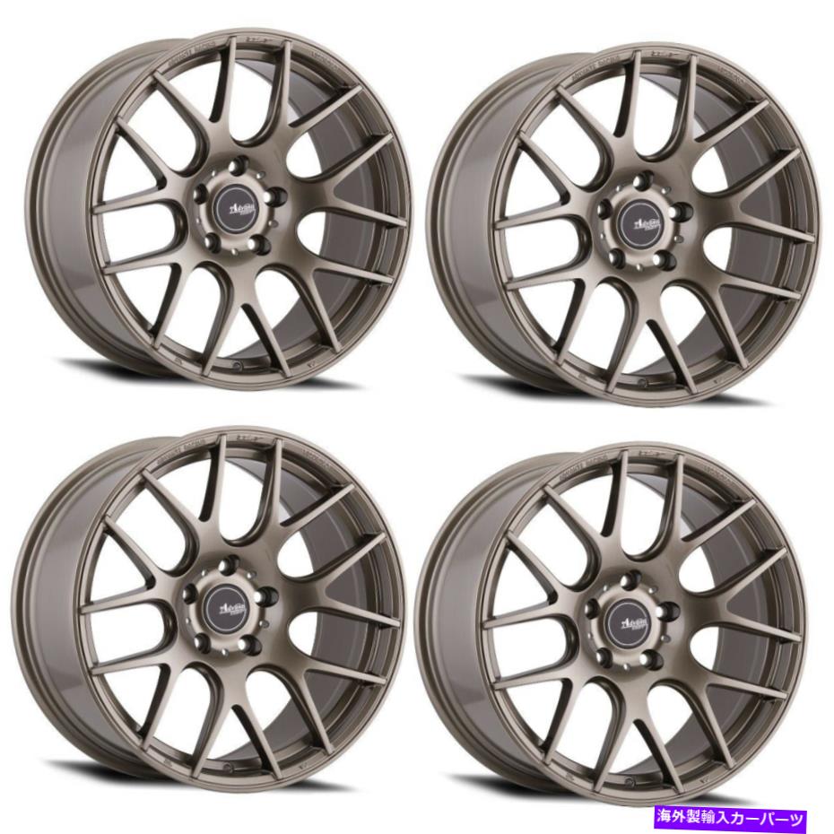 ホイール　４本セット セット4 18 "Advanti Racing 109bz Vigoroso V1 18x9.5 5x4.5グロスブロンズホイール32mm Set 4 18" Advanti Racing 109BZ Vigoroso V1 18x9.5 5x4.5 Gloss Bronze Wheels 32mm【並行輸入品】｜Us Custom Parts Shop USDM