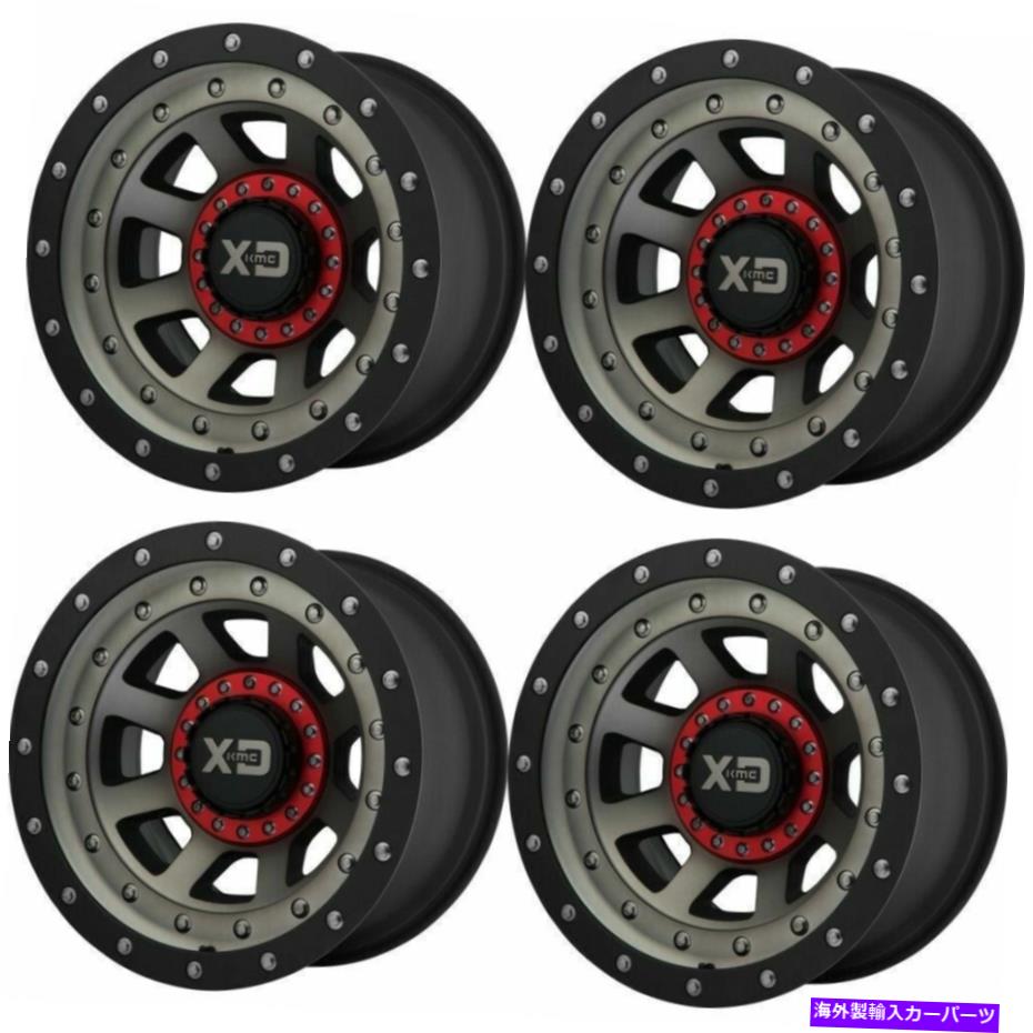 ホイール　４本セット セット4 17 "XD XD137 FMJ 17x9サテンブラック6x135/5.5ホイール-12mmリフトトラックリム Set 4 17" XD XD137 FMJ 17x9 Satin Black 6X135/5.5 Wheels -12mm Lifted Truck Rims【並行輸入品】｜Us Custom Parts Shop USDM