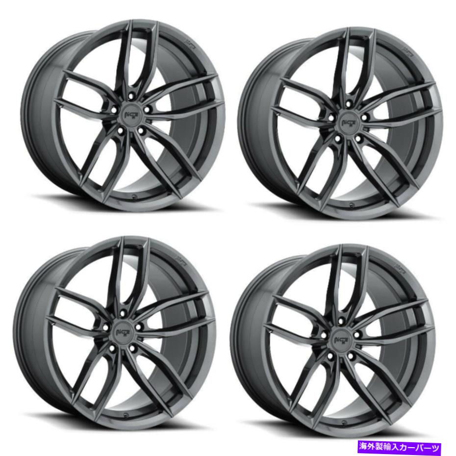 ホイール 4本セット セット4 20 "ニッチ1PC M204 Vosso Matte Anthracite 20x9 6x132ホイール35mmリム Set 4 20" Niche 1PC M204 VOSSO MATTE ANTHRACITE 20x9 6X132 Wheels 35mm Rim【並行輸入品】|Us Custom Parts Shop USDM