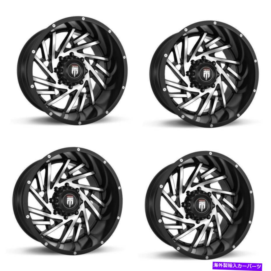ホイール　４本セット セット4 20 "American Truxx Webブラック/機械加工ホイール20x12 5x150リム-44mm Set 4 20" American Truxx Web Black/Machined Wheels 20x12 5x150 Rims -44mm【並行輸入品】｜Us Custom Parts Shop USDM