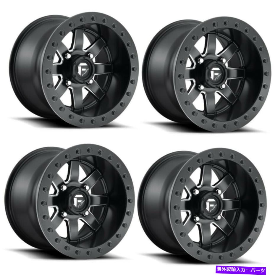 ホイール　４本セット セット4 15 "Fuel UTV D928 MAVERICK BL -OFF ROAD BLACK 15x8 4x137ホイール0mm Set 4 15" Fuel UTV D928 Maverick BL - Off Road Only Black 15x8 4X137 Wheels 0mm【並行輸入品】｜Us Custom Parts Shop USDM