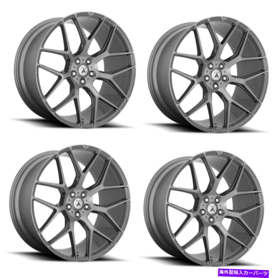 ホイール　４本セット セット4 20 "アサンティブラックABL-27王朝チタンブラシ20x9 5x120ホイール35mm Set 4 20" Asanti Black ABL-27 Dynasty Titanium Brushed 20x9 5x120 Wheels 35mm【並行輸入品】｜Us Custom Parts Shop USDM