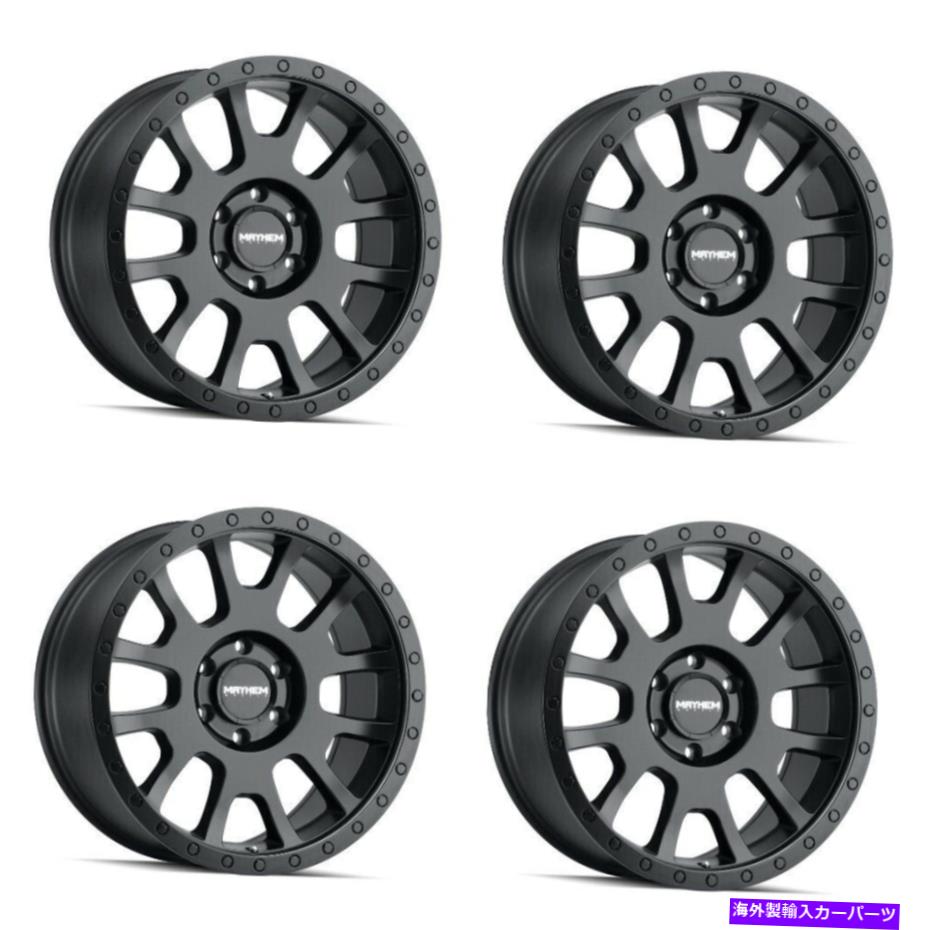 ホイール 4本セット セット4 20 "メイヘムスカウトマットブラックホイール20x9 6x135 for ford lincoln rims 0mm Set 4 20" Mayhem Scout Matte Black Wheels 20x9 6x135 For Ford Lincoln Rims 0mm【並行輸入品】|Us Custom Parts Shop USDM