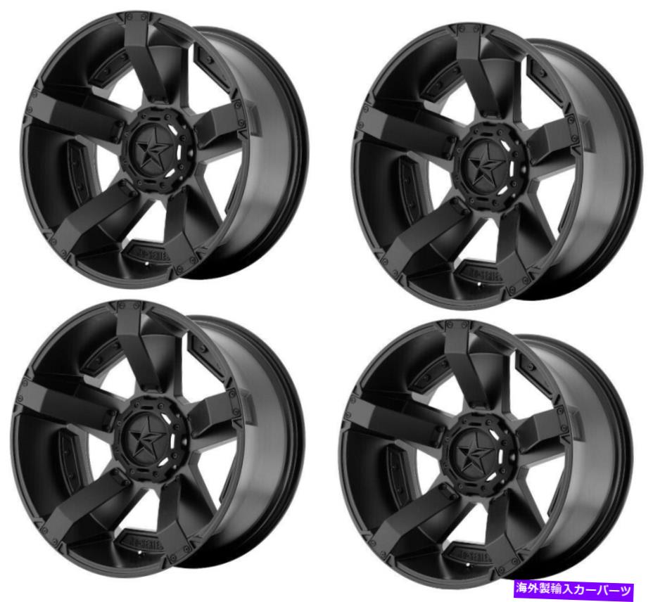 ホイール 4本セット セット4 17 "XDシリーズロックスター2 RS2 XD811 17x8 5x5 5x135ブラックトラックホイール +10mm Set 4 17" XD Series Rockstar 2 RS2 XD811 17x8 5x5 5x135 Black Truck Wheels +10mm【並行輸入品】|Us Custom Parts Shop USDM