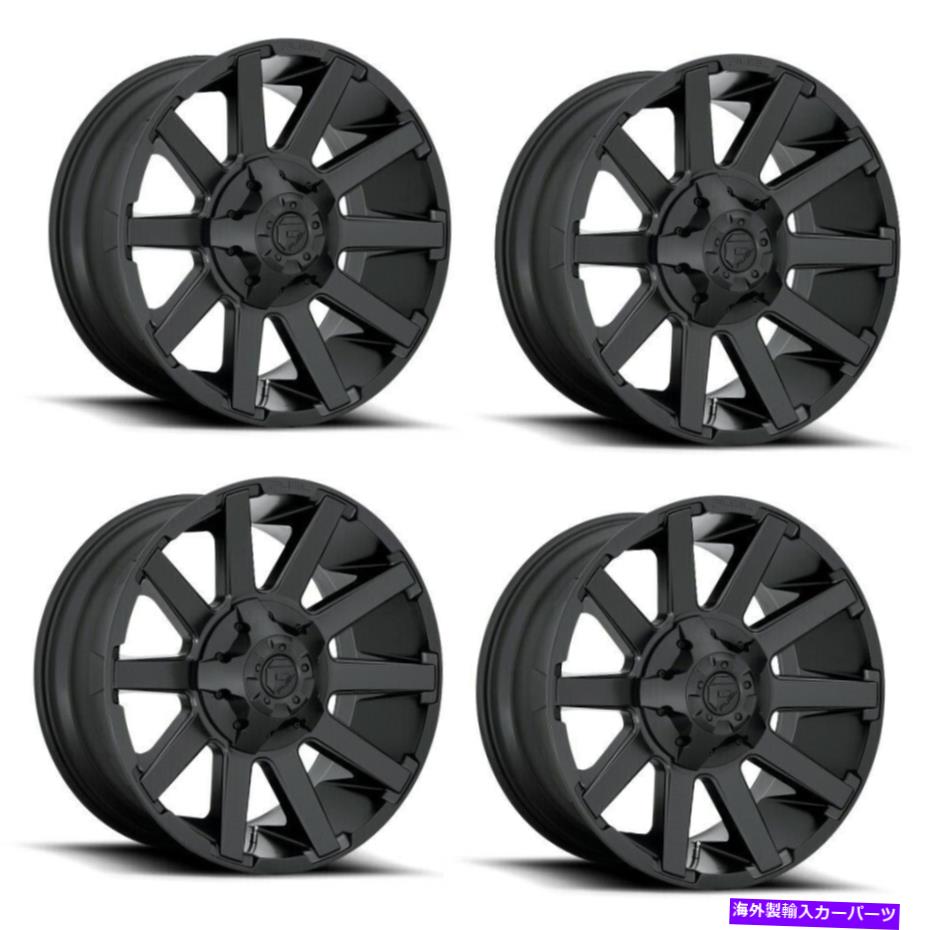 ホイール　４本セット セット4 20 "燃料1PC D437コントラサテンブラック20x9 5x5.5 / 5x150ホイール1mmリム Set 4 20" Fuel 1PC D437 Contra Satin Black 20x9 5x5.5 / 5x150 Wheels 1mm Rim【並行輸入品】｜Us Custom Parts Shop USDM