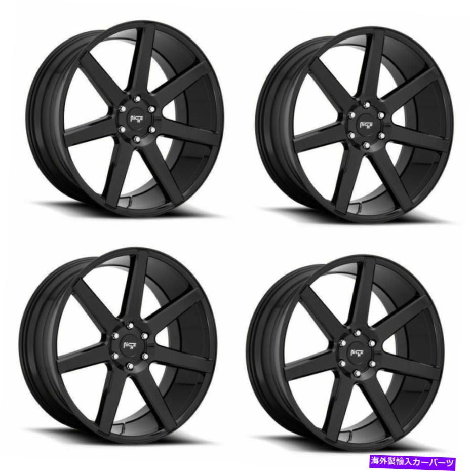 ホイール　４本セット セット4 20 "ニッチM230未来20x9.5グロスブラック6x135ホイール30mmリム Set 4 20" Niche M230 Future 20x9.5 Gloss Black 6X135 Wheels 30mm Rims【並行輸入品】｜Us Custom Parts Shop USDM 347,391円