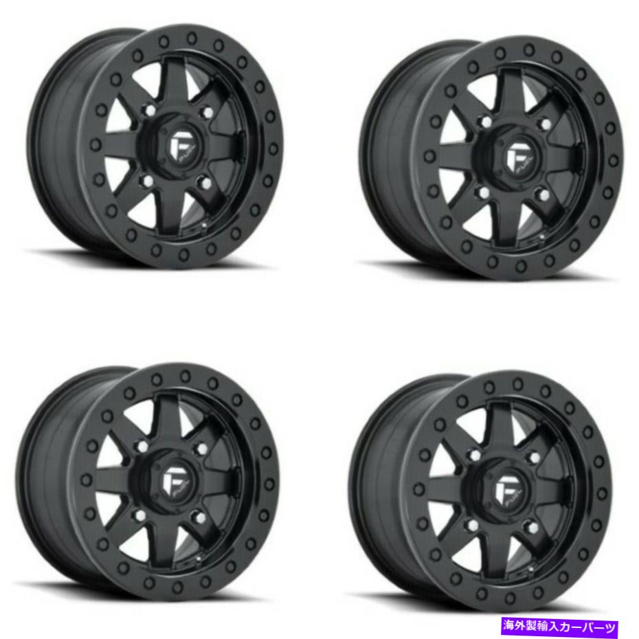 ホイール 4本セット セット4 14 "Fuel UTV D936 MAVERICK BL-オフロードのみマットブラック14x7 4x156 38mm Set 4 14" Fuel UTV D936 Maverick BL - Off Road Only Matte Black 14x7 4X156 38mm【並行輸入品】|Us Custom Parts Shop USDM