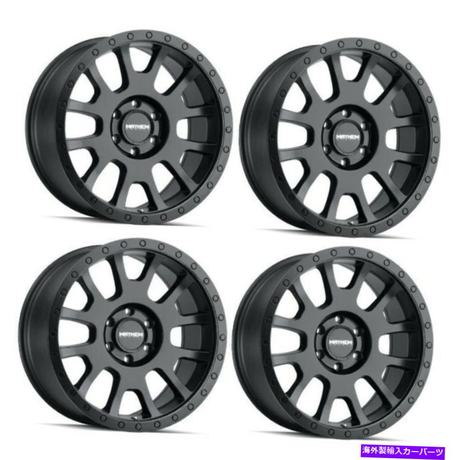 ホイール 4本セット セット4 20 "メイヘムスカウトマットブラックホイール20x9 6x135 for ford lincoln rims 18mm Set 4 20" Mayhem Scout Matte Black Wheels 20x9 6x135 For Ford Lincoln Rims 18mm【並行輸入品】|Us Custom Parts Shop USDM