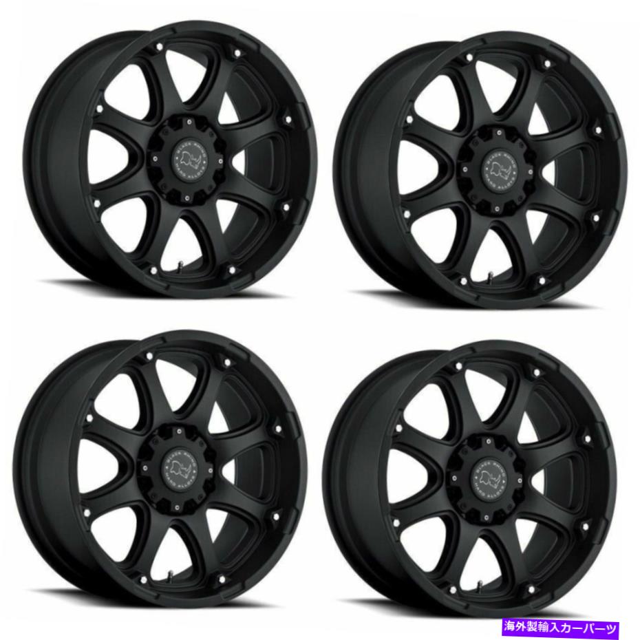 ホイール 4本セット セット4 20 "ブラックサイグラミス20x9マットブラック5x5.5ホイール0mm 5ラグトラックリム Set 4 20" Black Rhino Glamis 20x9 Matte Black 5x5.5 Wheels 0mm 5 Lug Truck Rims【並行輸入品】|Us Custom Parts Shop USDM