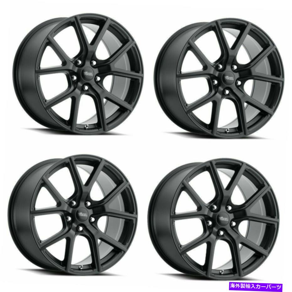 ホイール　４本セット セット4 20x9 voxx lumi matteブラックホイール5x115 20mm乗客/ SUVリムW/ラグ Set 4 20x9 Voxx Lumi Matte Black Wheels 5x115 20mm Passenger/SUV Rims w/ Lugs【並行輸入品】｜Us Custom Parts Shop USDM