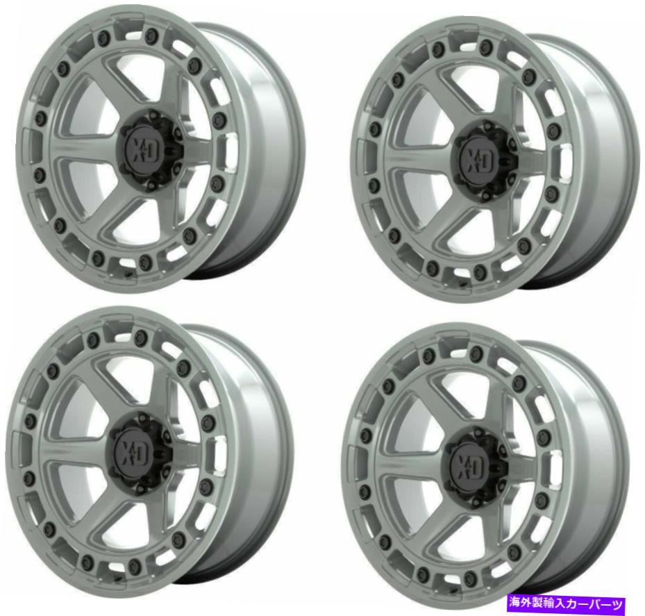 ホイール　４本セット セット4 20 "XD XD862 RAID 20x10セメント5x5.0ホイール-18mmリムジープ Set 4 20" XD XD862 Raid 20x10 Cement 5X5.0 Wheels -18mm Rims Jeep【並行輸入品】｜Us Custom Parts Shop USDM