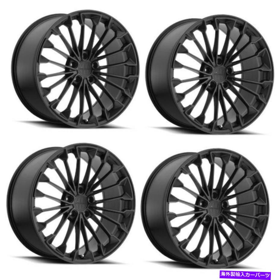 ホイール　４本セット セット4 19 "ビクター装備Wurttemburg 19x10.5グロスブラックフェイス5x130 Set 4 19" Victor Equipment Wurttemburg 19x10.5 Black w/ Gloss Black Face 5x130【並行輸入品】｜Us Custom Parts Shop USDM
