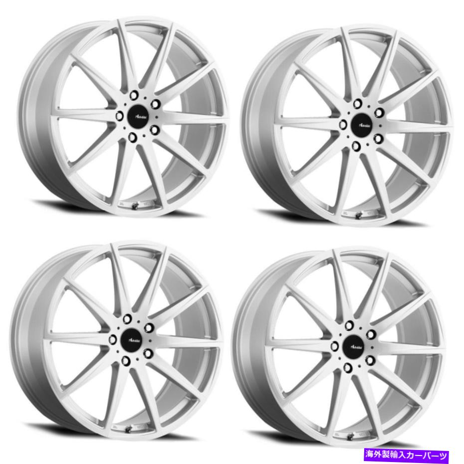 ホイール 4本セット セット4 19 "Advanti Racing 91S Dieci 19x9.5 5x120明るいシルバーホイール35mmリム Set 4 19" Advanti Racing 91S Dieci 19x9.5 5x120 Bright Silver Wheels 35mm Rims【並行輸入品】|Us Custom Parts Shop USDM