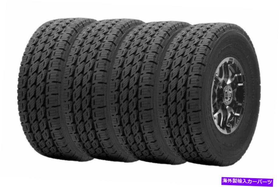 ホイール　４本セット LT285/70R17 E SET 4 NITTO DURA GRAPPLER HIGHWAY TRUCK TYRES 126R 32.8 2857017 LT285/70R17 E Set 4 Nitto Dura Grappler Highway Truck Tires 126R 32.8 2857017【並行輸入品】
