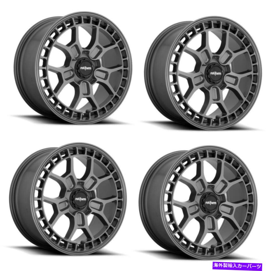 ホイール 4本セット セット4 19 "ROTIFORM 1PC R181 ZMO-Mマットアントララサイト19x8.5 5x112ホイール45mm 5ラグ Set 4 19" Rotiform 1PC R181 ZMO-M Matte Anthracite 19x8.5 5x112 Wheel 45mm 5 Lug【並行輸入品】|Us Custom Parts Shop USDM