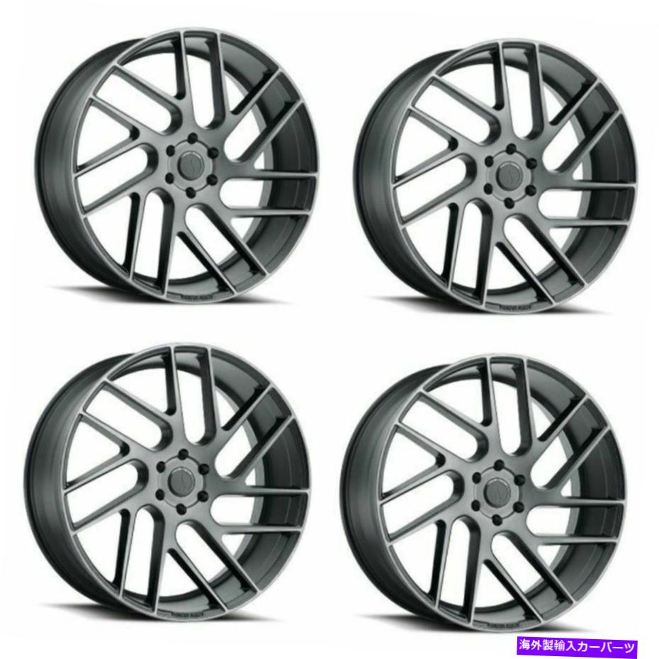 ホイール　４本セット セット4 26 "ステータスジャガーノート26x10カーボングラファイト6x135トラックホイール30mmリム Set 4 26" Status Juggernaut 26x10 Carbon Graphite 6x135 Truck Wheels 30mm Rims【並行輸入品】｜Us Custom Parts Shop USDM