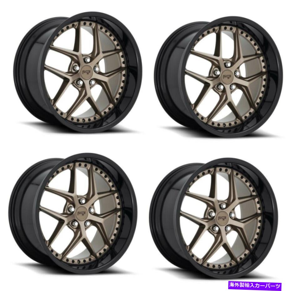 ホイール　４本セット セット4 20 "ニッチ1PC M227 VICEマットブロンズ20x10.5 5x115ホイール20mmリム Set 4 20" Niche 1PC M227 VICE MATTE BRONZE 20x10.5 5X115 Wheels 20mm Rim【並行輸入品】｜Us Custom Parts Shop USDM