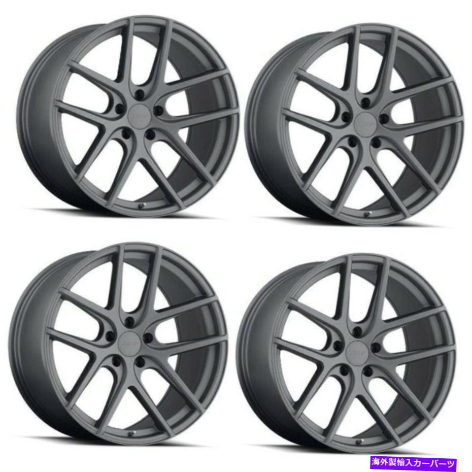 ホイール　４本セット セット4 20 "TSWジュネーブ20x10マットガンメタル5x112ホイール40mmリム Set 4 20" TSW Geneva 20x10 Matte Gunmetal 5x112 Wheels 40mm Rims【並行輸入品】｜Us Custom Parts Shop USDM 368,676円