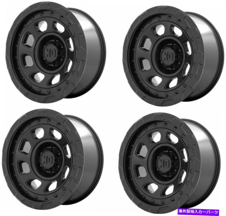 ホイール　４本セット セット4 20 "XD XD861ストーム20x9サテンブラック6x135ホイール18mmリムフォードリンカーン Set 4 20" XD XD861 Storm 20x9 Satin Black 6X135 Wheels 18mm Rims Ford Lincoln【並行輸入品】｜Us Custom Parts Shop USDM 365,211円