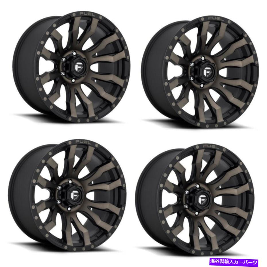 ホイール　４本セット セット4 20 "燃料1PC D674ブリッツブラックダブルダークピント20x12 6x5.5ホイール-44mmリム Set 4 20" Fuel 1PC D674 Blitz Black Double Dark Tint 20x12 6X5.5 Wheel -44mm Rim【並行輸入品】｜Us Custom Parts Shop USDM