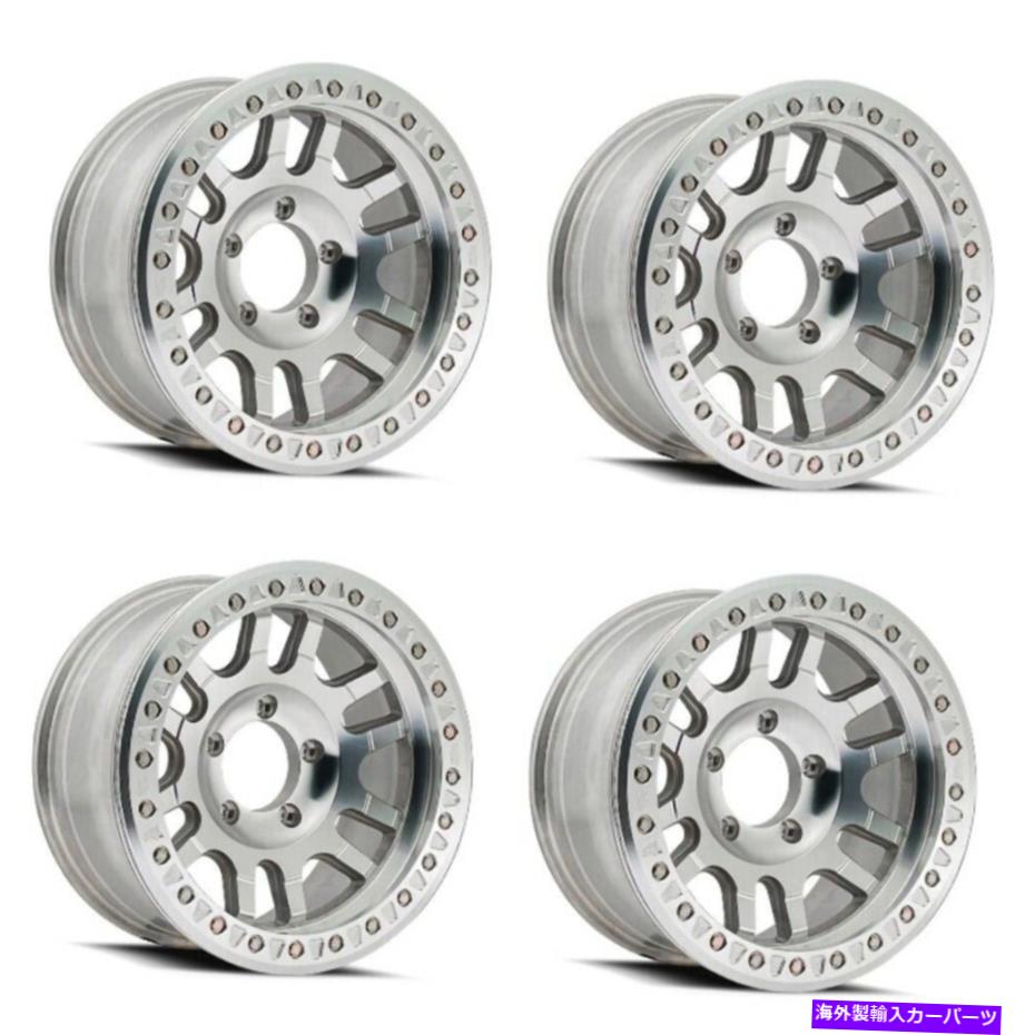 ホイール　４本セット セット4 17 "ダーティライフキャニオンレース機械加工ホイール17x9 5x5リム-38mm Set 4 17" Dirty Life Canyon Race Machined Wheels 17x9 5x5 Rims -38mm【並行輸入品】｜Us Custom Parts Shop USDM