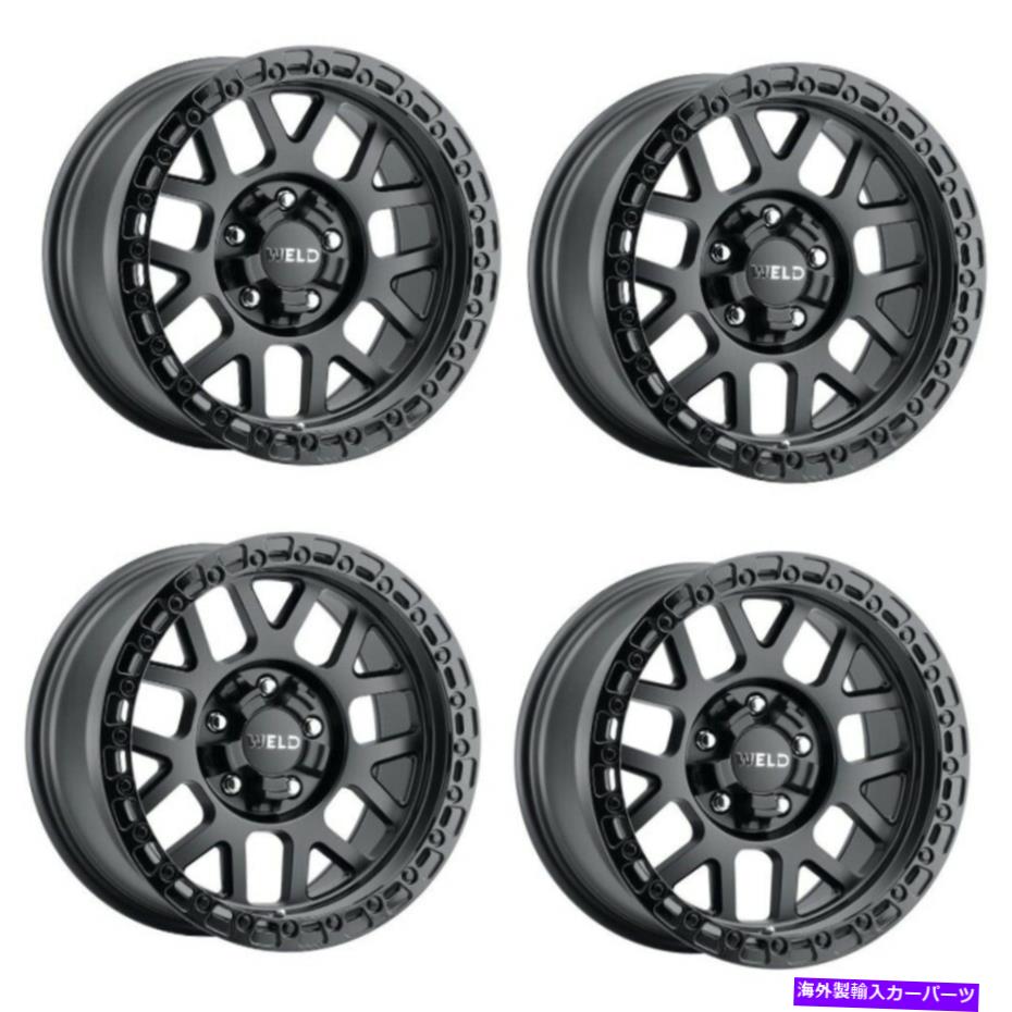 ホイール　４本セット セット4 20 "溶接オフロードシンチ20x12サテンブラックグロスブラック6x135/6x5.5 -44mm Set 4 20" WELD Off-Road Cinch 20x12 Satin Black Gloss Black 6x135/6x5.5 -44mm【並行輸入品】｜Us Custom Parts Shop USDM