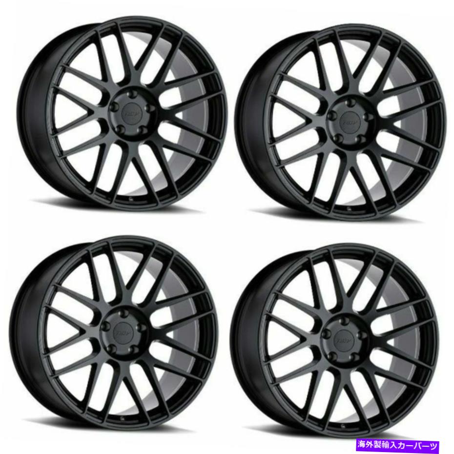 ホイール 4本セット セット4 19 "TSW Nord 19x9.5セミグロスブラック5x112ホイール35mmリム Set 4 19" TSW Nord 19x9.5 Semi Gloss Black 5x112 Wheels 35mm Rims【並行輸入品】|Us Custom Parts Shop USDM