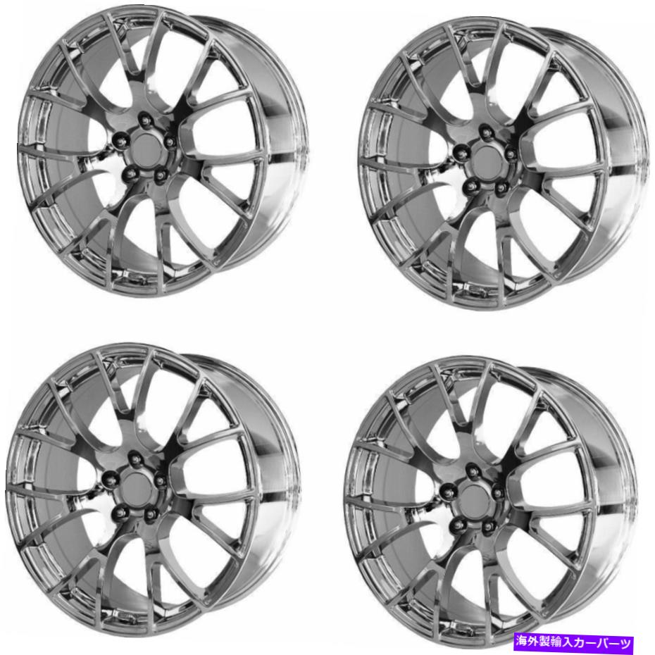 ホイール　４本セット セット4 20 "OE Creations PR161 20x10 Chrome 5x115ホイール18mmリム Set 4 20" OE Creations PR161 20x10 Chrome 5X115 Wheels 18mm Rims【並行輸入品】｜Us Custom Parts Shop USDM 374,418円