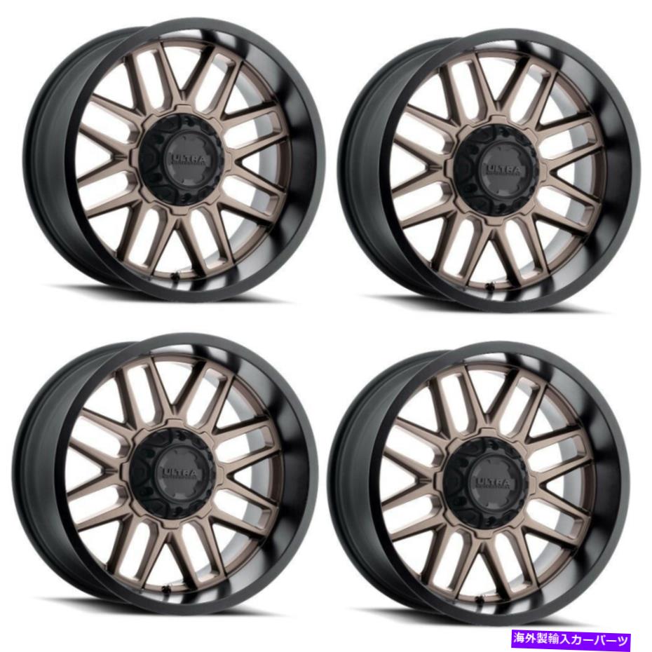 ホイール 4本セット セット4 20 "Ultra 231Bz Butcher 20x10 6x135 6x5.5ダークサテンブロンズホイール-25mm Set 4 20" Ultra 231BZ Butcher 20x10 6x135 6x5.5 Dark Satin Bronze Wheels -25mm【並行輸入品】|Us Custom Parts Shop USDM
